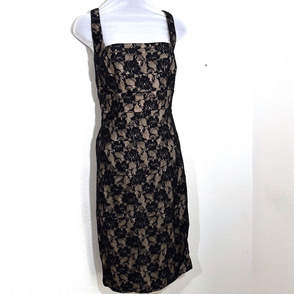 Elegant Black Lace Dress